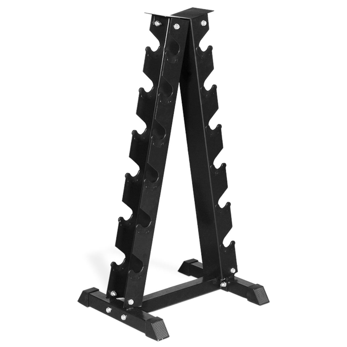 Intek Strength DBRack-6 A-Frame Beauty Bell Rack on white background