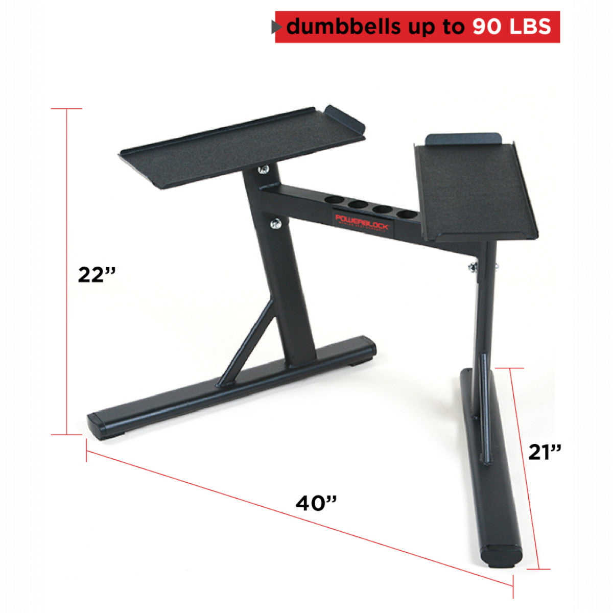 PowerBlock PowerMax Stand specifications.