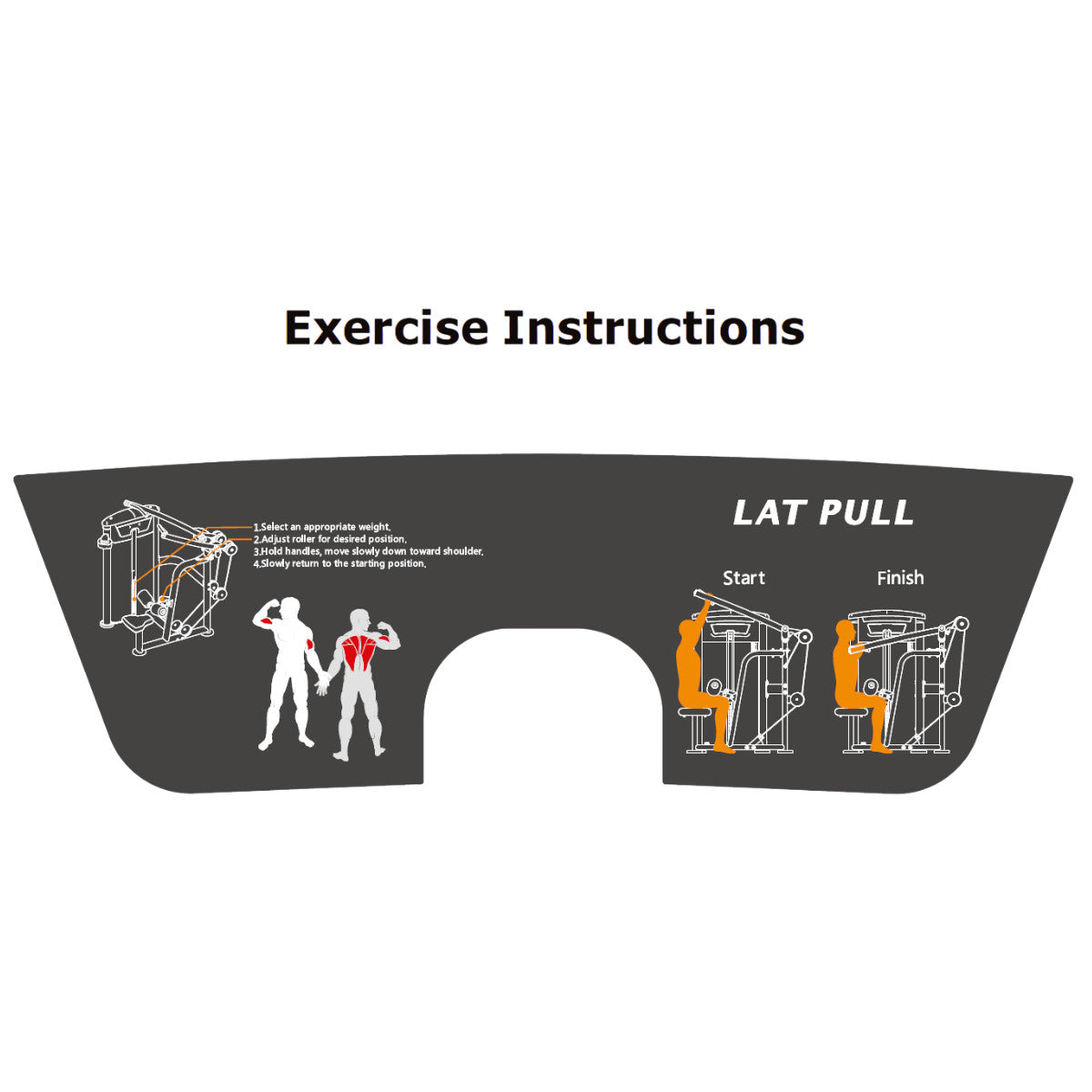 TKO 7006-G2 Signature Series Diverging Lat Pulldown exercise