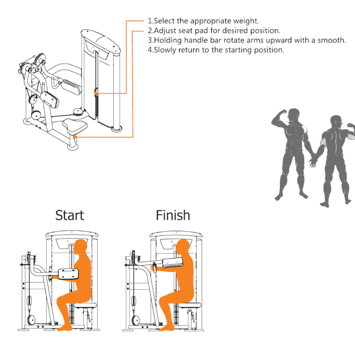 TKO 7009-G2 Signature Series Lateral Raise exercise