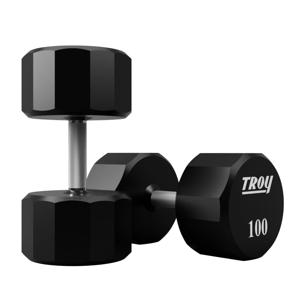Troy Barbell TSD-100U Urethane Encased Dumbbells.