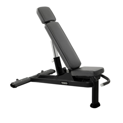 TKO 874MA-BK Commercial Multi-Angle Bench on white background