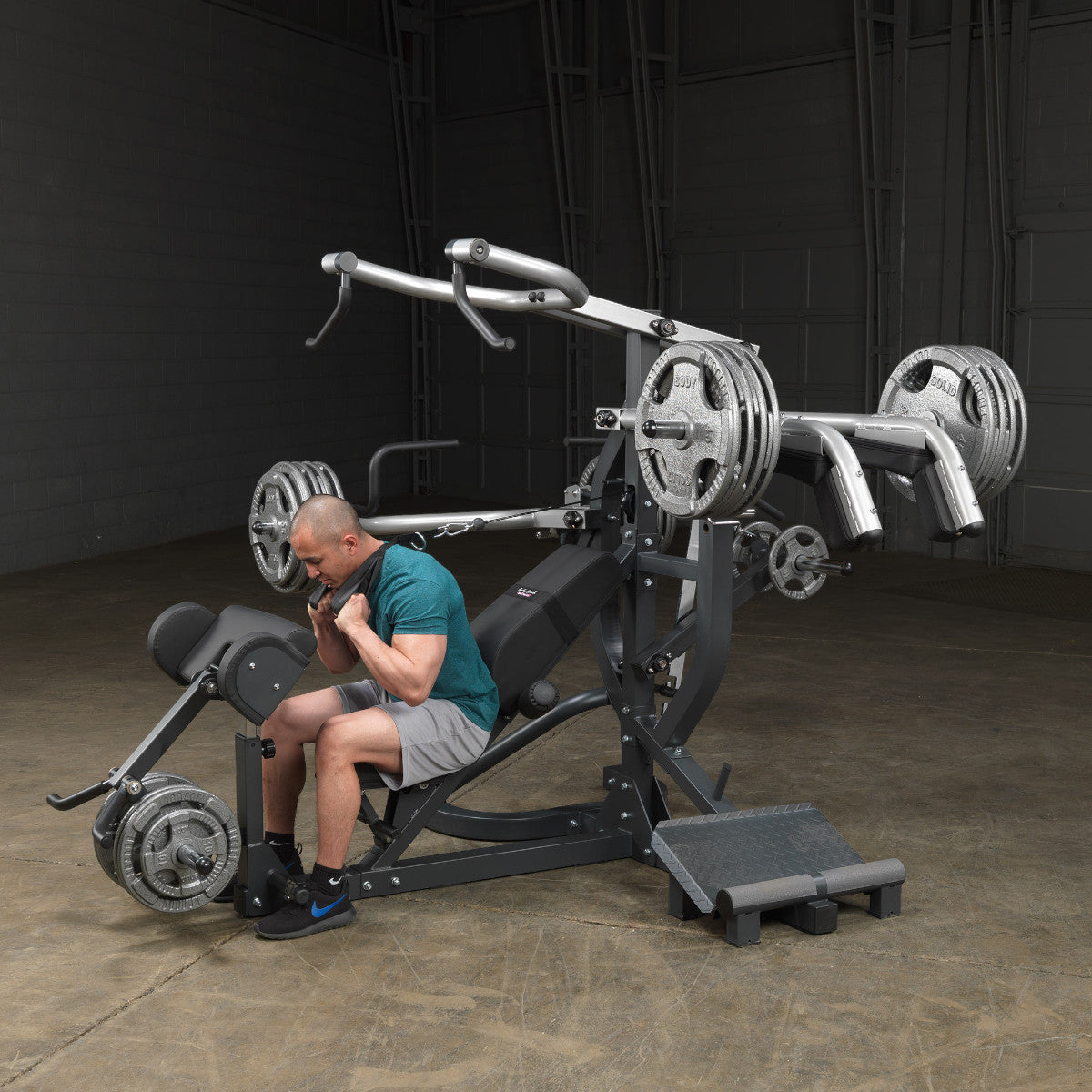 Body-Solid Freeweight Leverage Gym SBL460P4 exercise