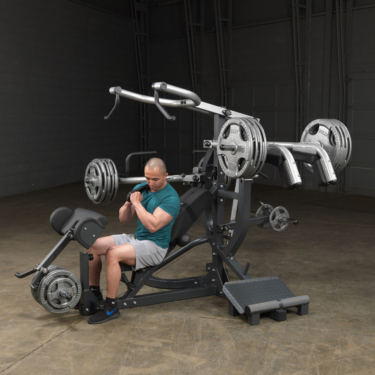 Body-Solid Freeweight Leverage Gym SBL460P4 exercise