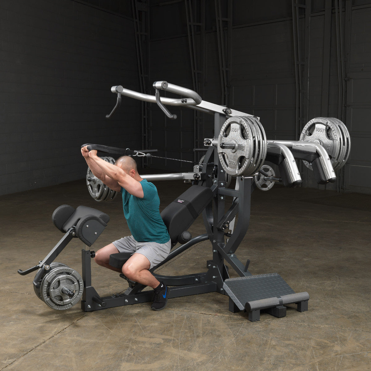 Body-Solid Freeweight Leverage Gym SBL460P4 exercise