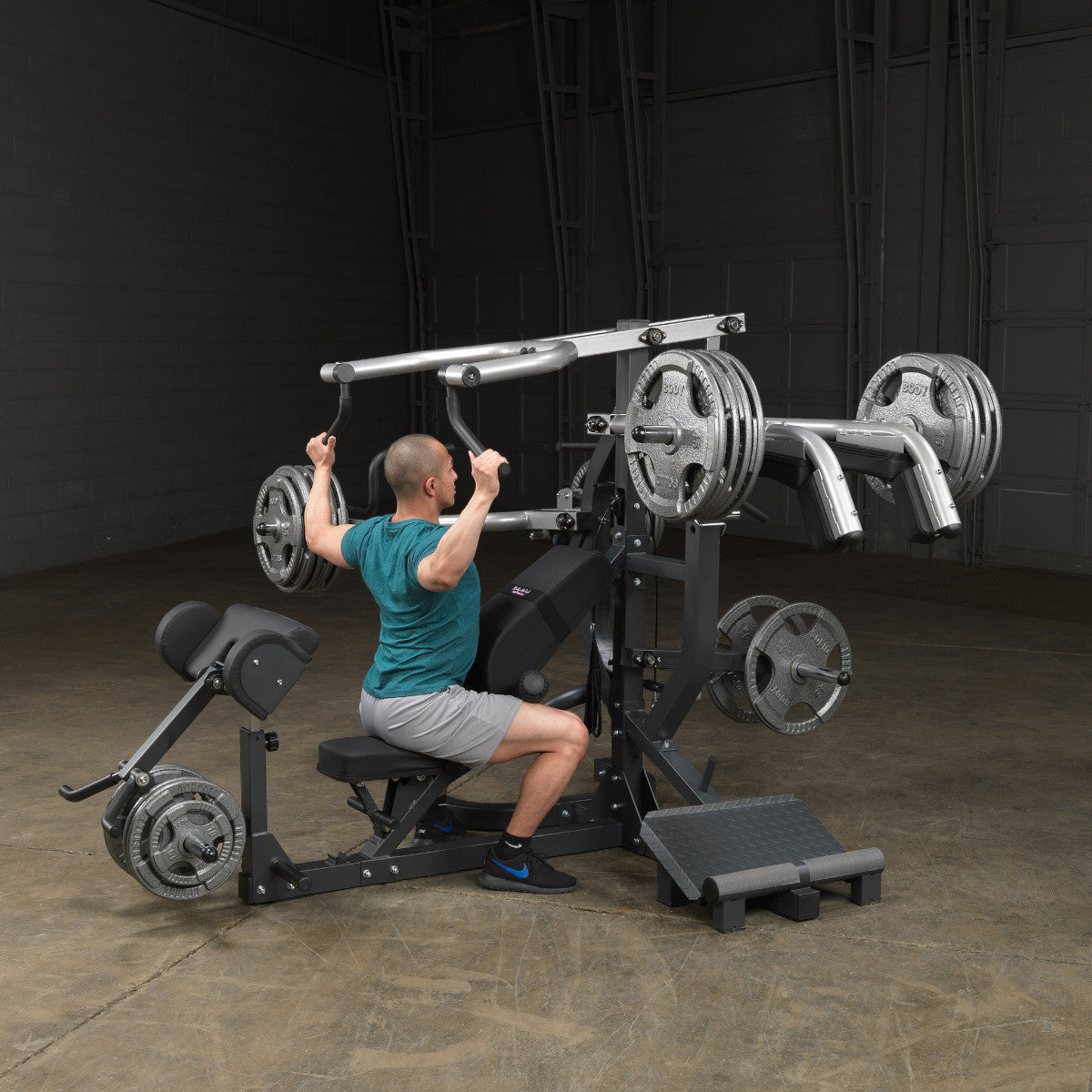 Body-Solid Freeweight Leverage Gym SBL460P4 exercise