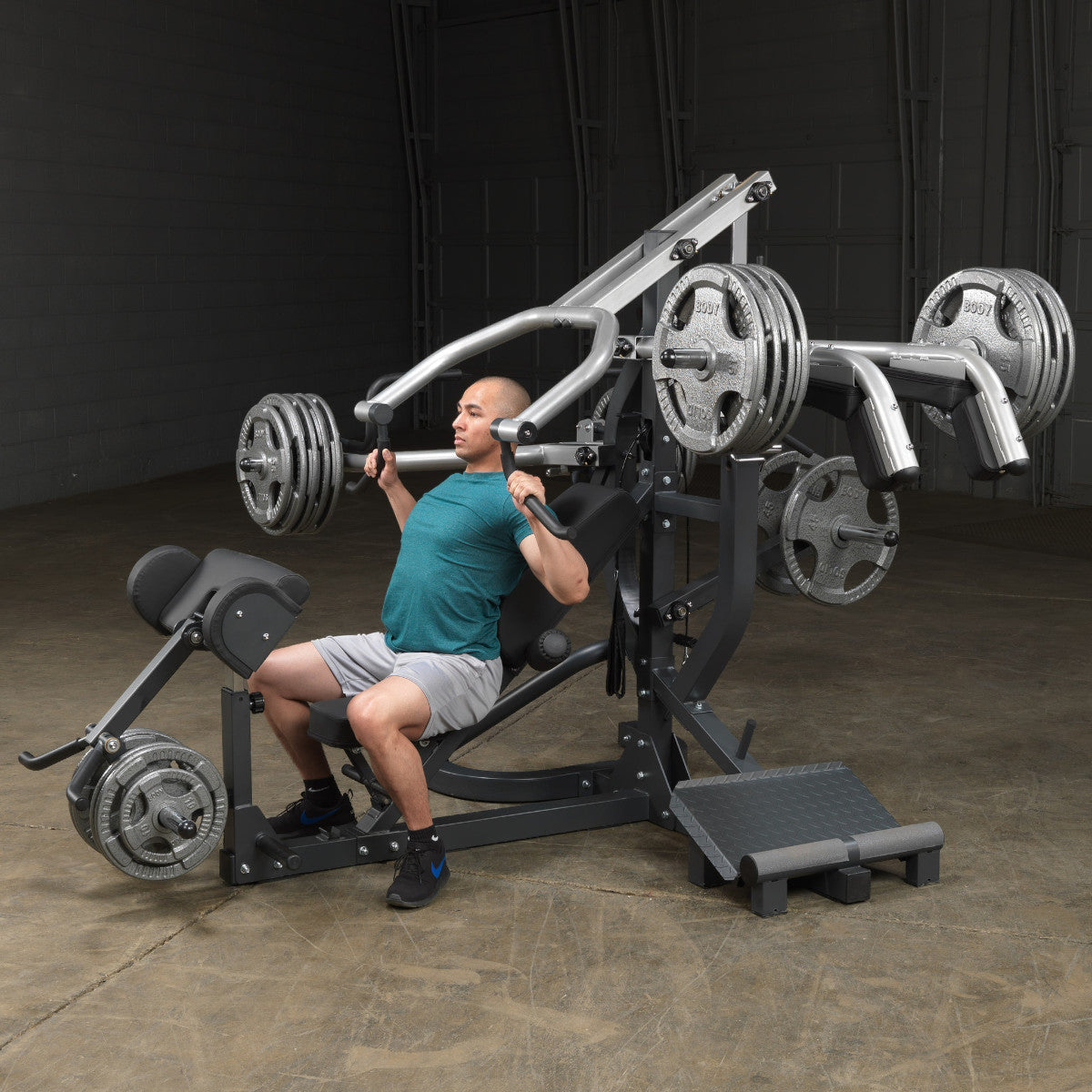 Body-Solid Freeweight Leverage Gym SBL460P4 exercise