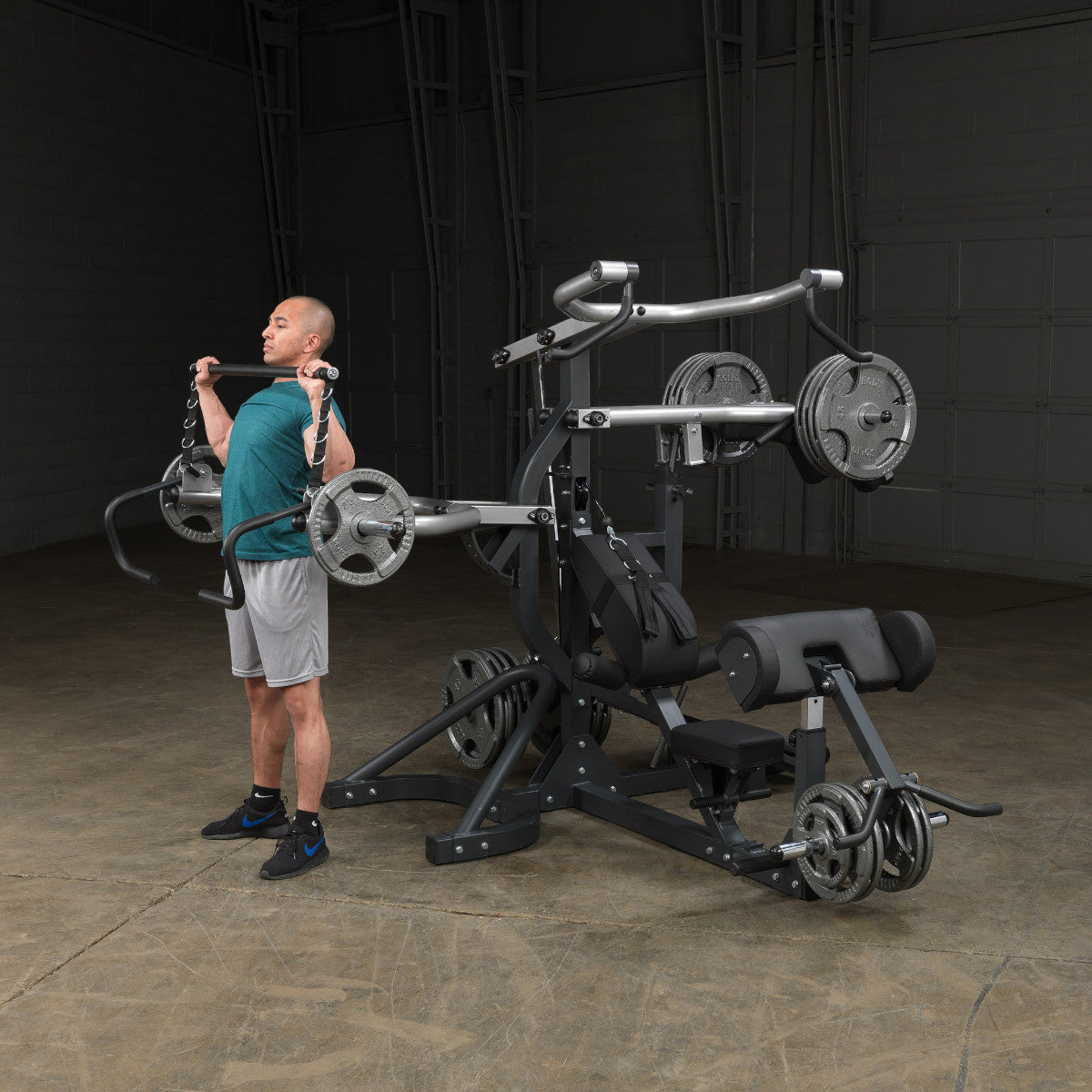 Body-Solid Freeweight Leverage Gym SBL460P4 exercise
