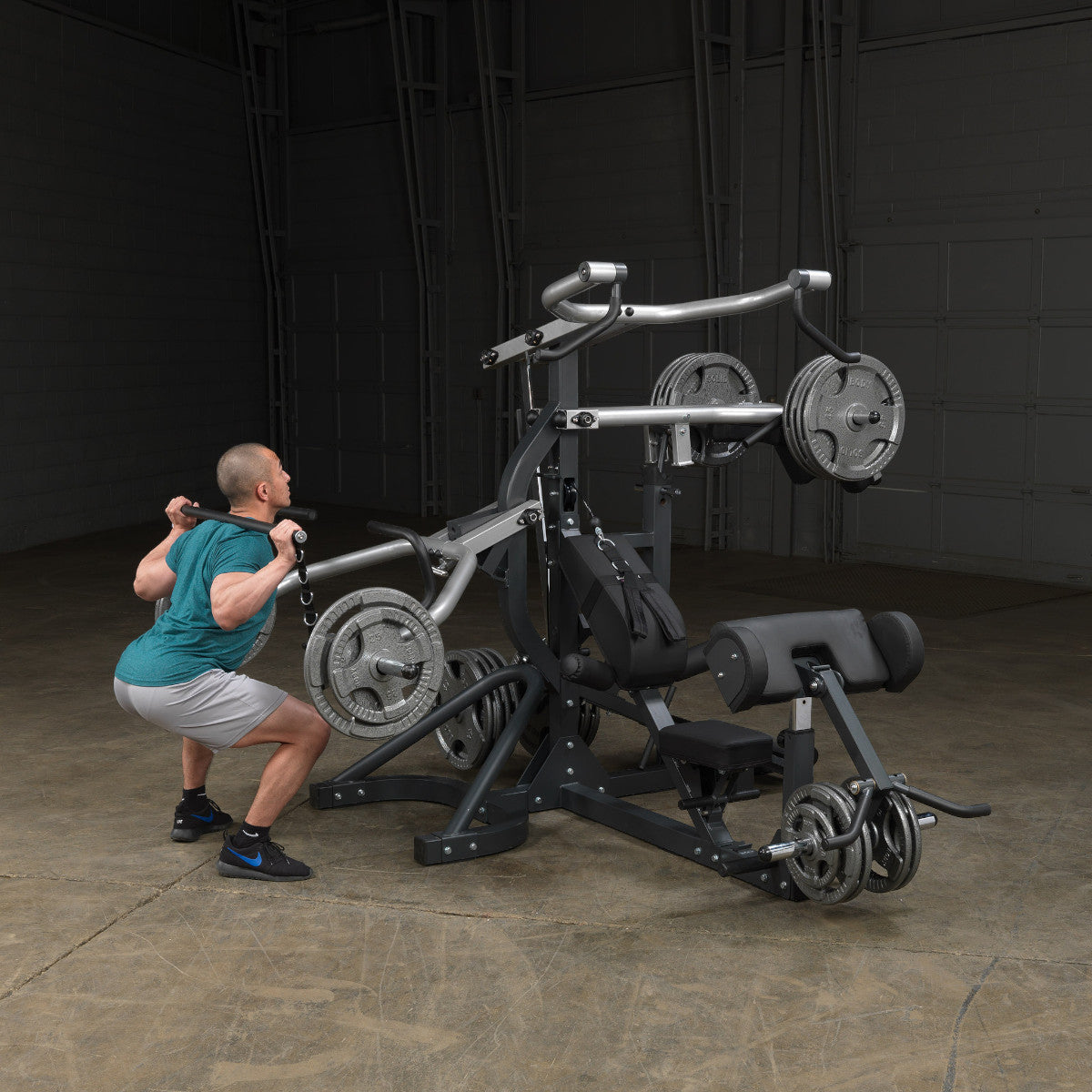 Body-Solid Freeweight Leverage Gym SBL460P4 exercise