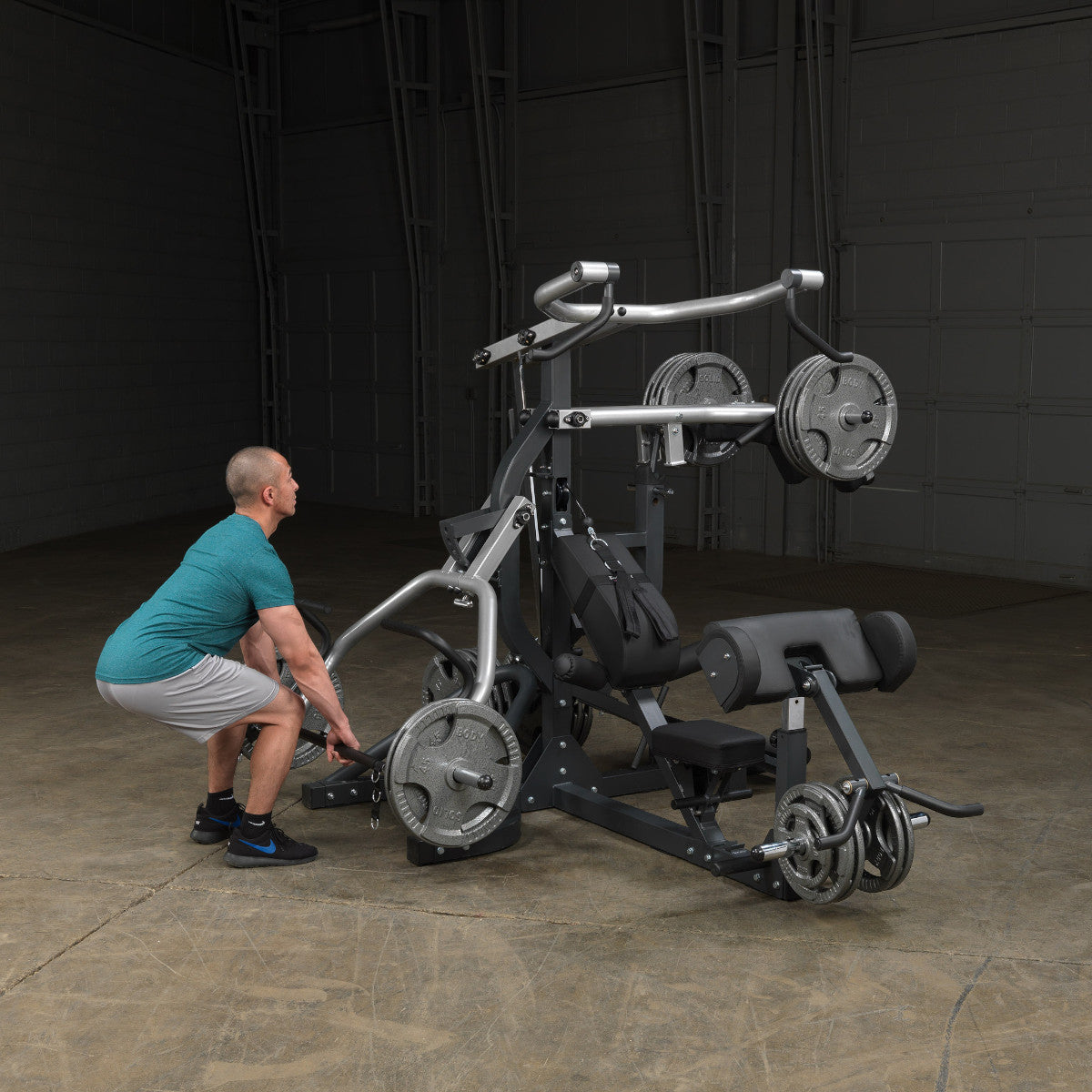Body-Solid Freeweight Leverage Gym SBL460P4 exercise