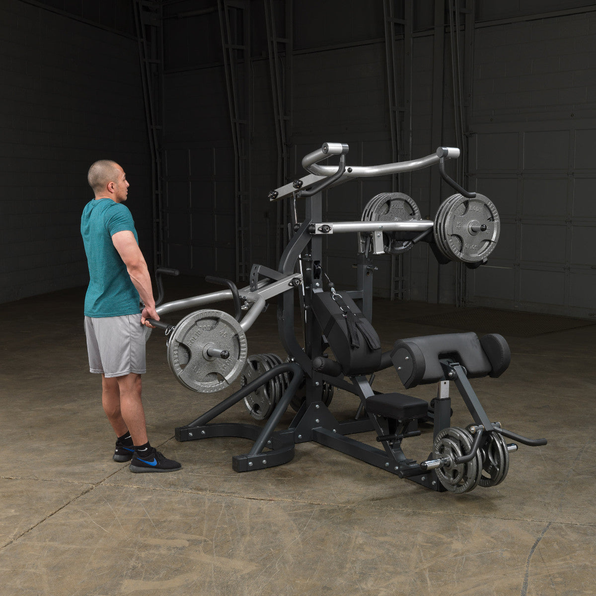 Body-Solid Freeweight Leverage Gym SBL460P4 exercise