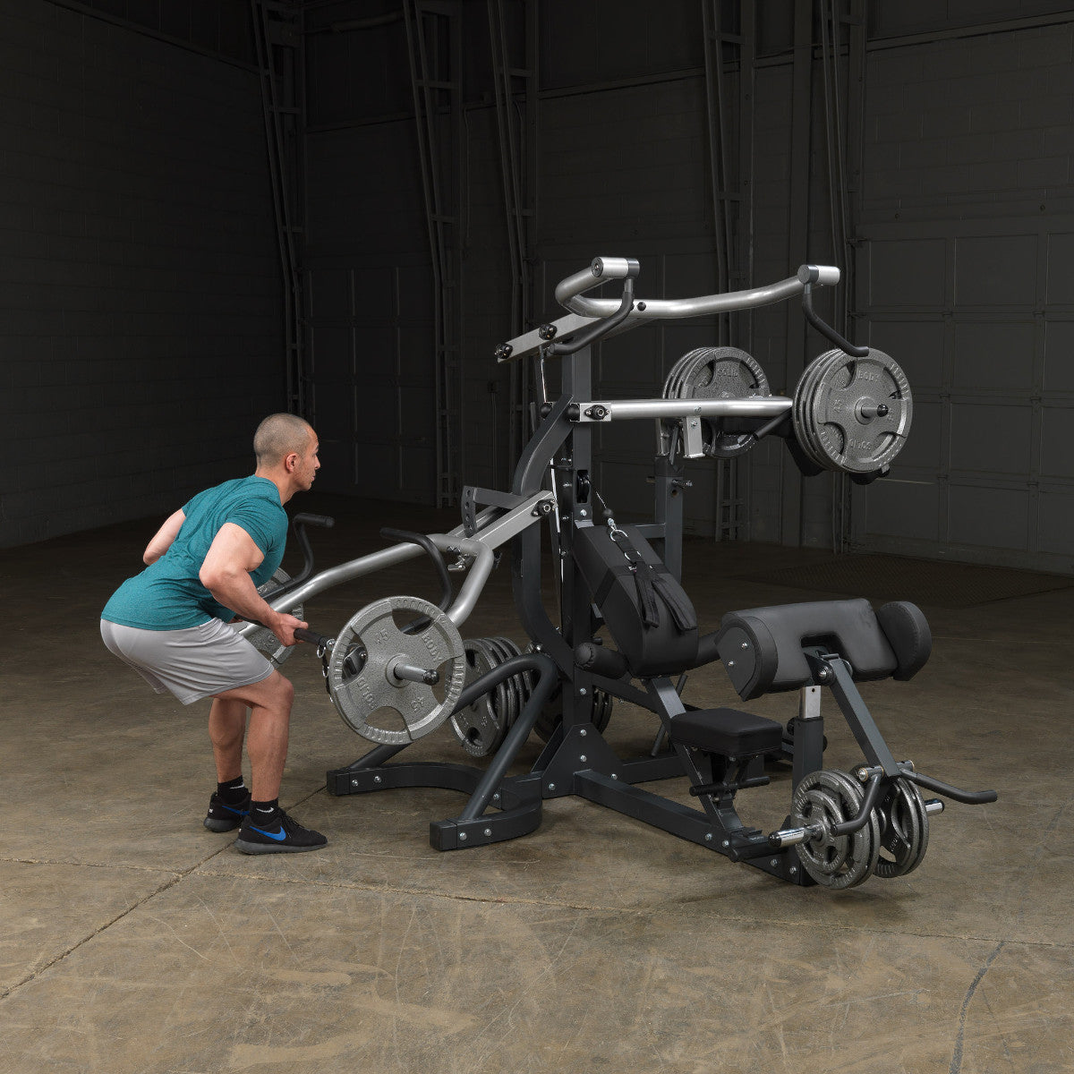 Body-Solid Freeweight Leverage Gym SBL460P4 exercise
