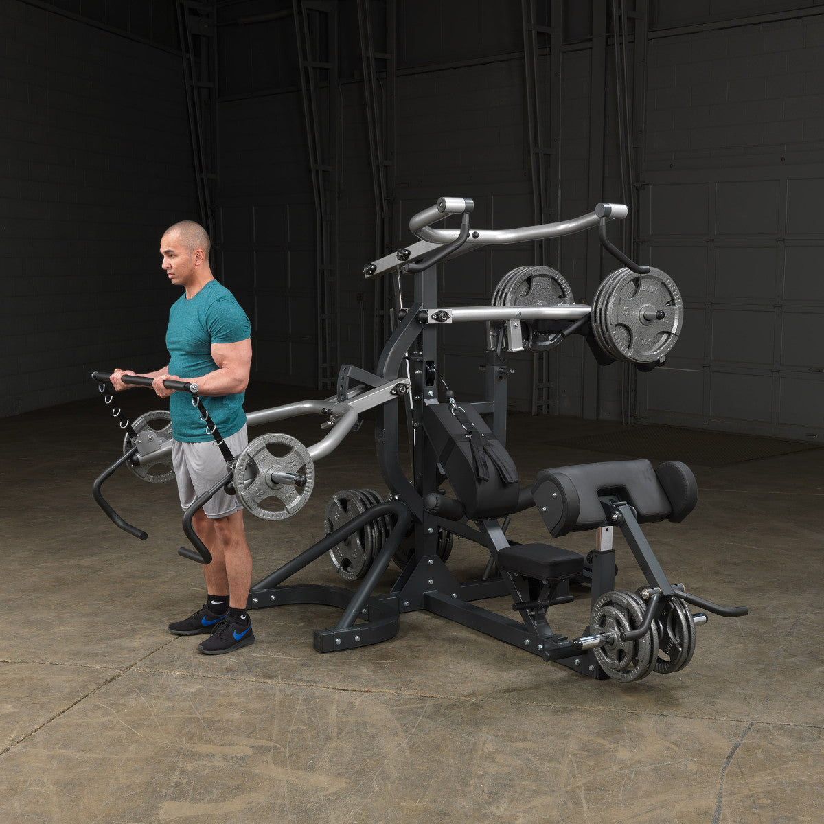 Body-Solid Freeweight Leverage Gym SBL460P4 exercise