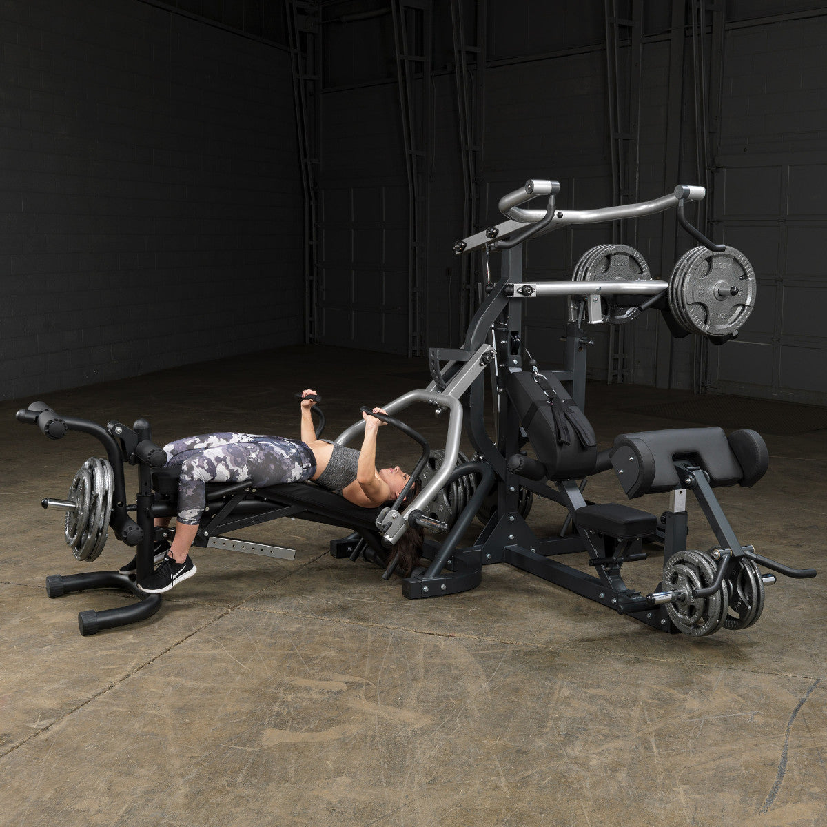 Body-Solid Freeweight Leverage Gym SBL460P4 exercise