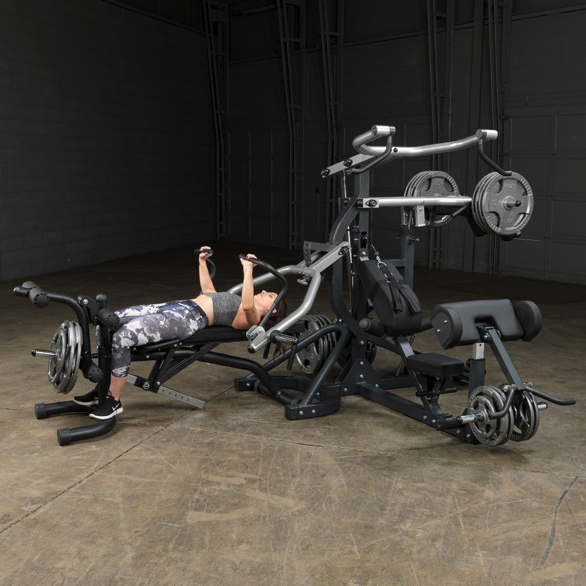 Body-Solid Freeweight Leverage Gym SBL460P4 exercise