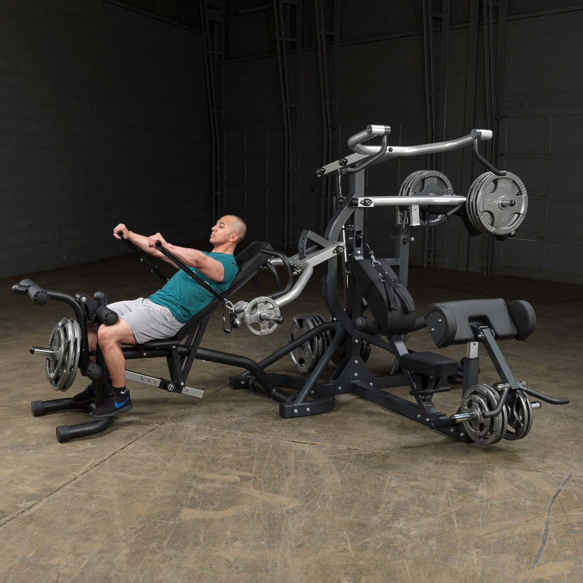 Body-Solid Freeweight Leverage Gym SBL460P4 exercise