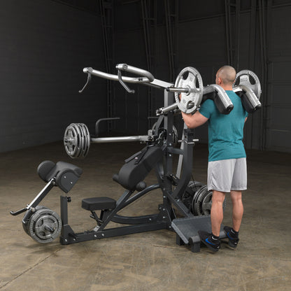 Body-Solid Freeweight Leverage Gym SBL460P4 exercise