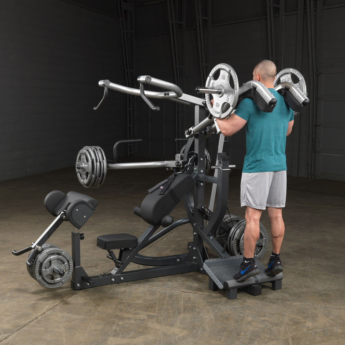 Body-Solid Freeweight Leverage Gym SBL460P4 exercise