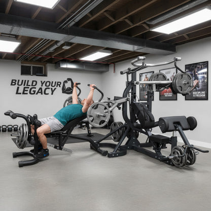 Body-Solid Freeweight Leverage Gym SBL460P4 in gym