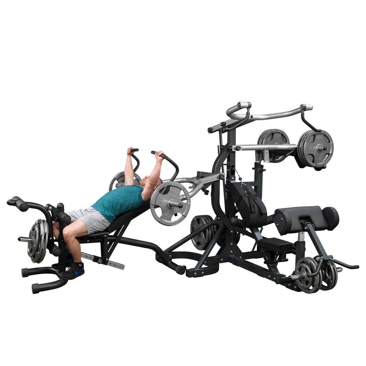 Body-Solid Freeweight Leverage Gym SBL460P4 exercise