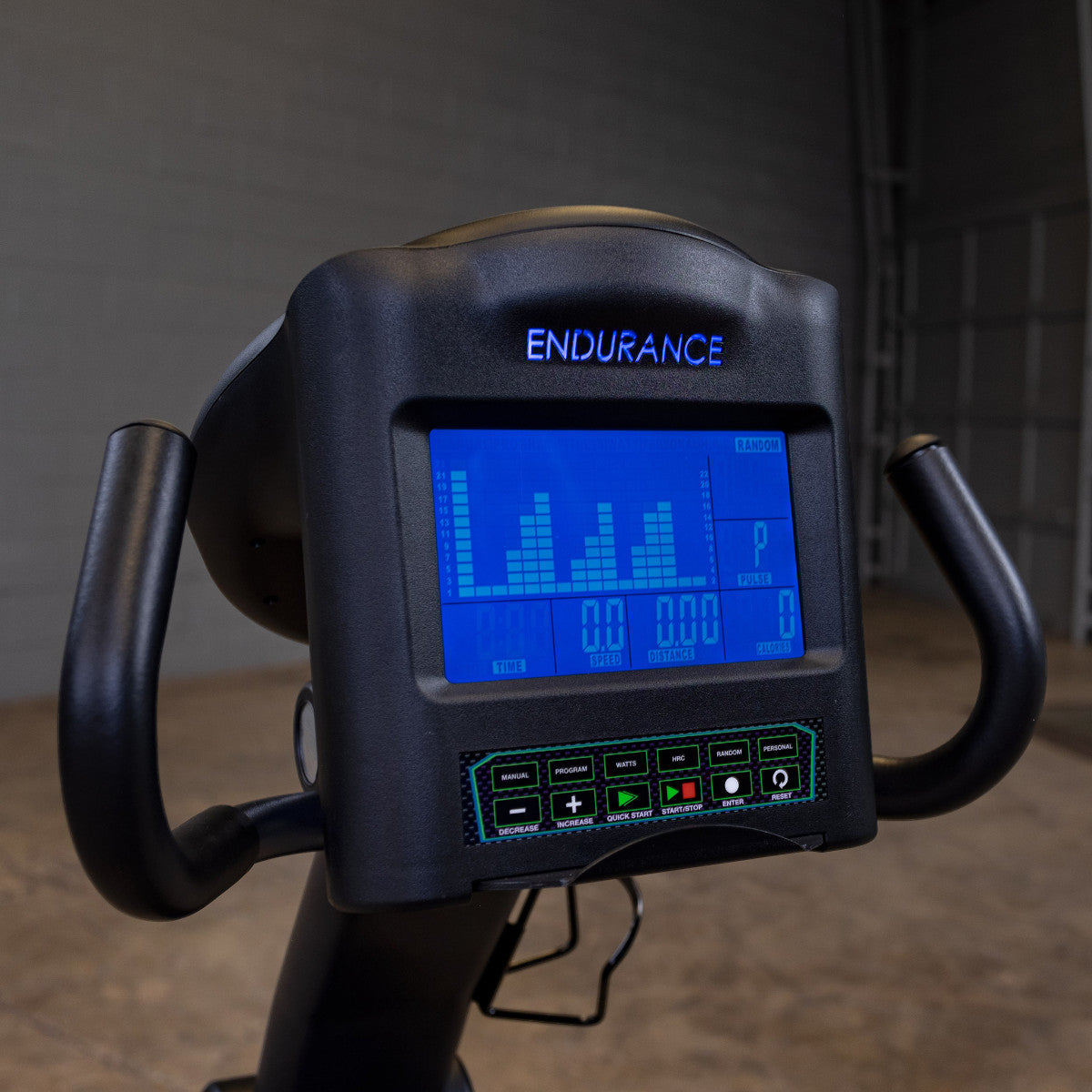 Body-Solid Endurance B4RB Recumbent Bike display