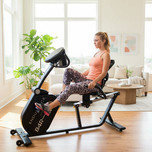Body-Solid Endurance B4RB Recumbent Bike in home