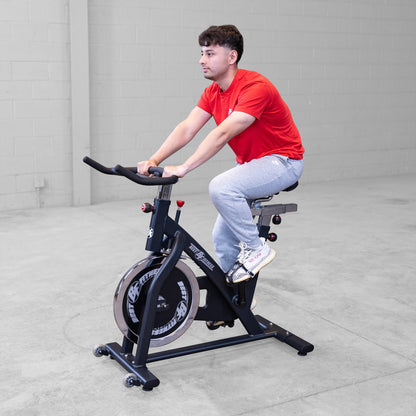 Body-Solid Best Fitness BFSB5B Indoor Training Cycle man riding