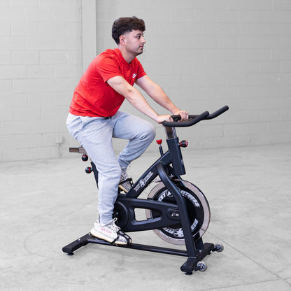 Body-Solid Best Fitness BFSB5B Indoor Training Cycle man riding