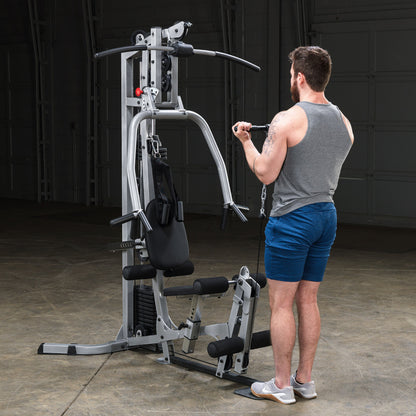 Body-Solid Powerline BSG10X Multi-Station Home Gym exercise