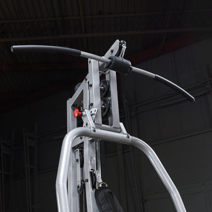 Body-Solid Powerline BSG10X Multi-Station Home Gym exercise