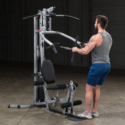 Body-Solid Powerline BSG10X Multi-Station Home Gym exercise