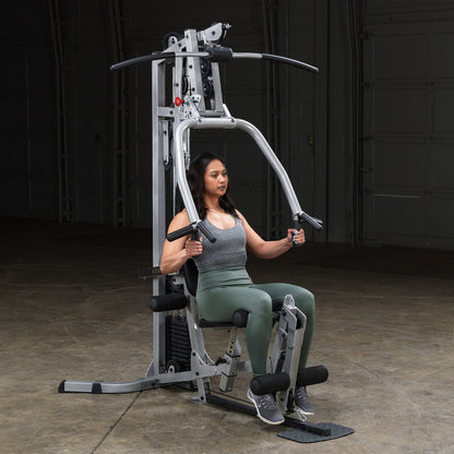 Body-Solid Powerline BSG10X Multi-Station Home Gym exercise
