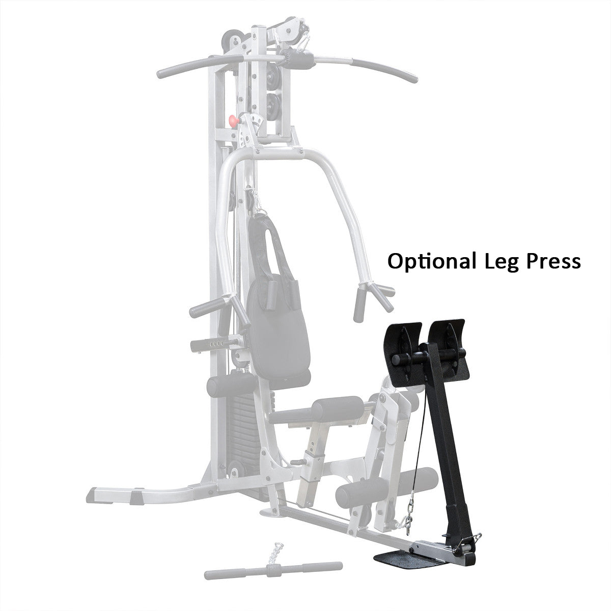 Body-Solid Powerline BSG10X Multi-Station Home Gym optional leg press