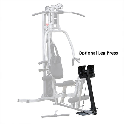 Body-Solid Powerline BSG10X Multi-Station Home Gym optional leg press