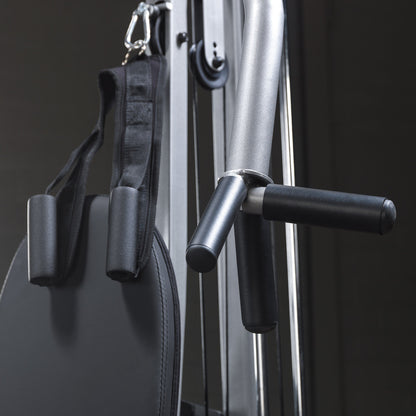 Body-Solid Powerline BSG10X Multi-Station Home Gym exercise