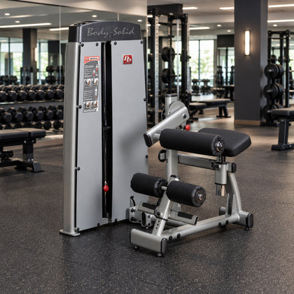 Body-Solid DABB ProDual Ab and Back Machine in gym