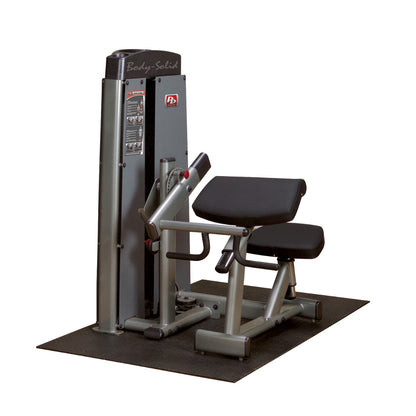 Body-Solid DBTCSF ProDual Biceps Triceps Machine on white background