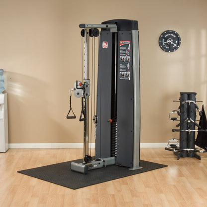 Body-Solid ProDual DPCC Cable Column Machine in gym