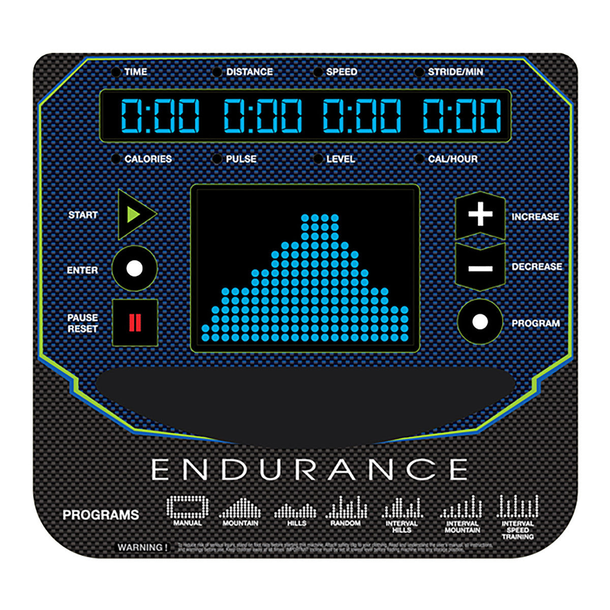 Body-Solid Endurance E300 Center Drive Elliptical display