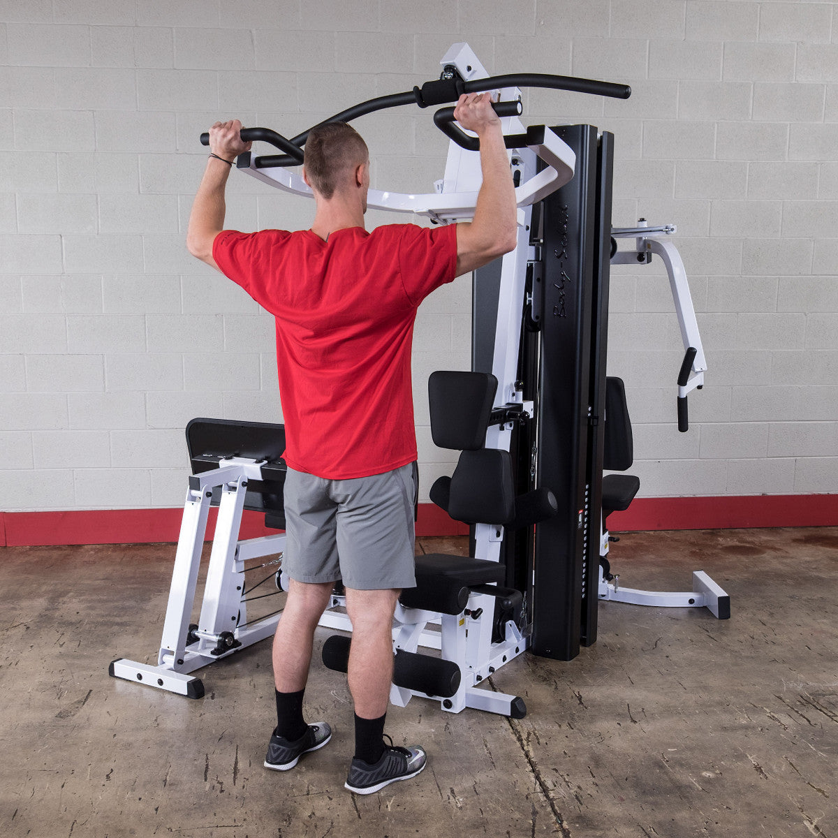 Body-Solid EXM3000LPS Dual Stack Home Gym exercise