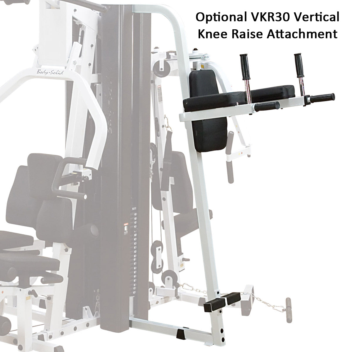 Body-Solid EXM3000LPS optional VKR30 on white background