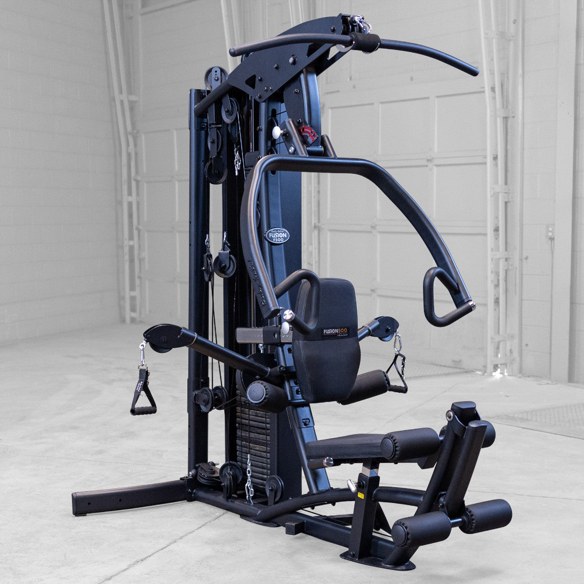 Body-Solid FUSION 500B Personal Trainer Gym with Functional Trainer Arms exercise