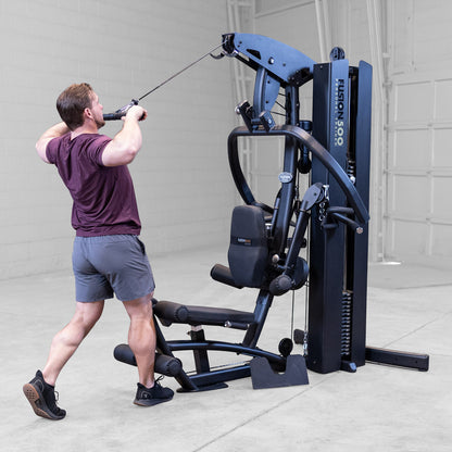 Body-Solid FUSION 500B Personal Trainer Gym with Functional Trainer Arms exercise