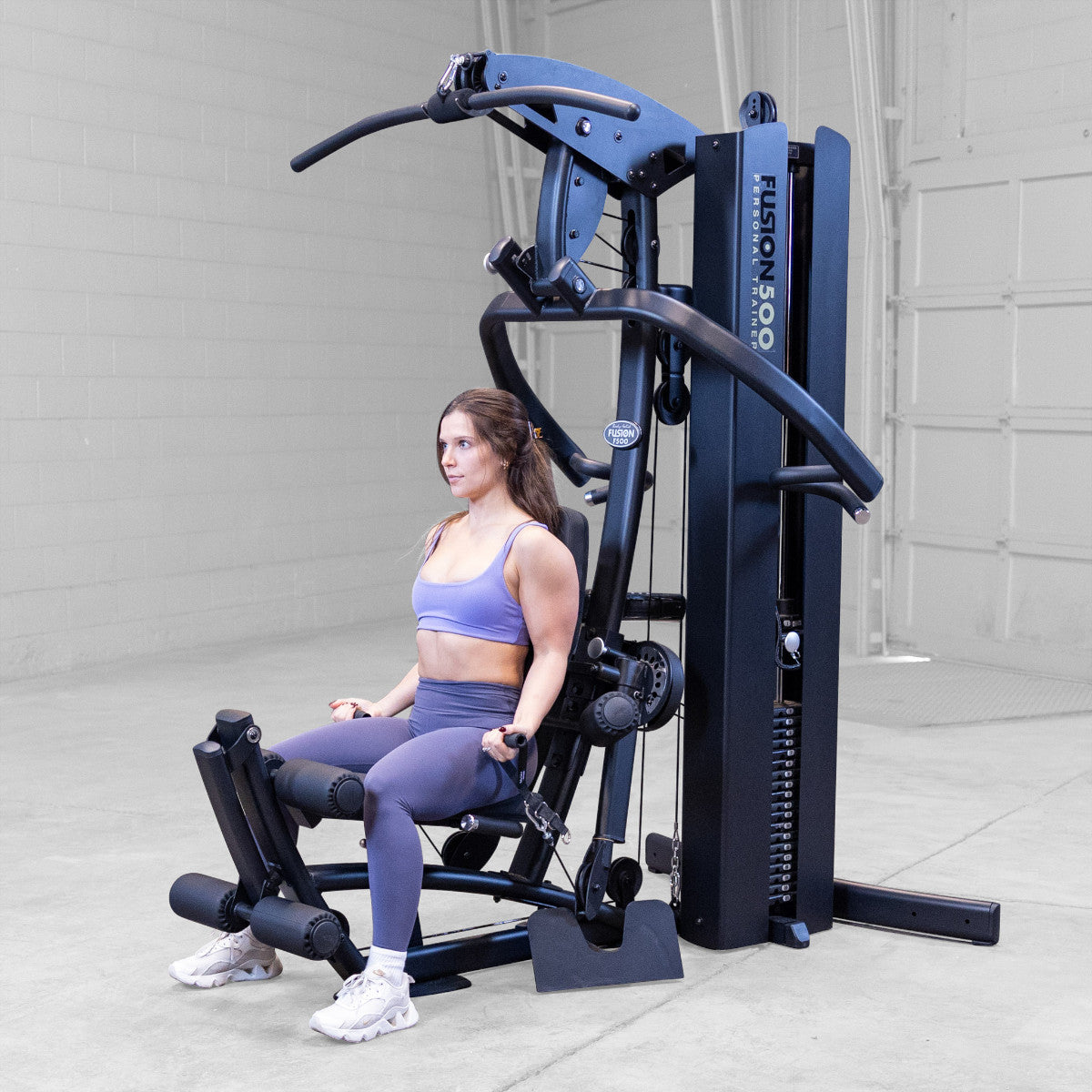 Body-Solid FUSION 500B Personal Trainer Gym with Functional Trainer Arms exercise