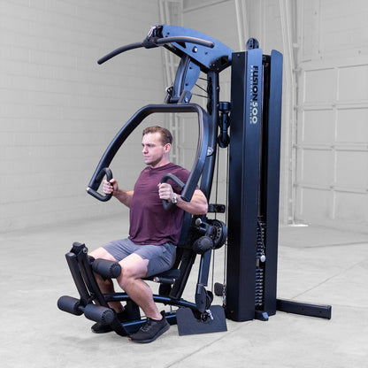 Body-Solid FUSION 500B Personal Trainer Gym with Functional Trainer Arms exercise