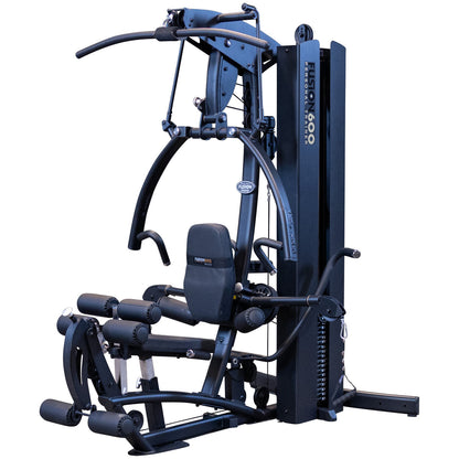 Body-Solid FUSION 600 Bi-Angular Gym with Functional Trainer Arms on white background