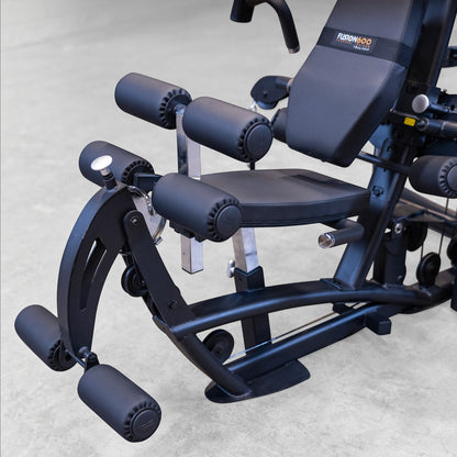 Body-Solid FUSION 600 Bi-Angular Gym with Functional Trainer Arms closeup on white background