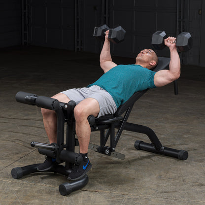 Body-Solid FID46 Leverage Flat Incline Decline Bench