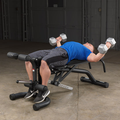 Body-Solid FID46 Leverage Flat Incline Decline Bench