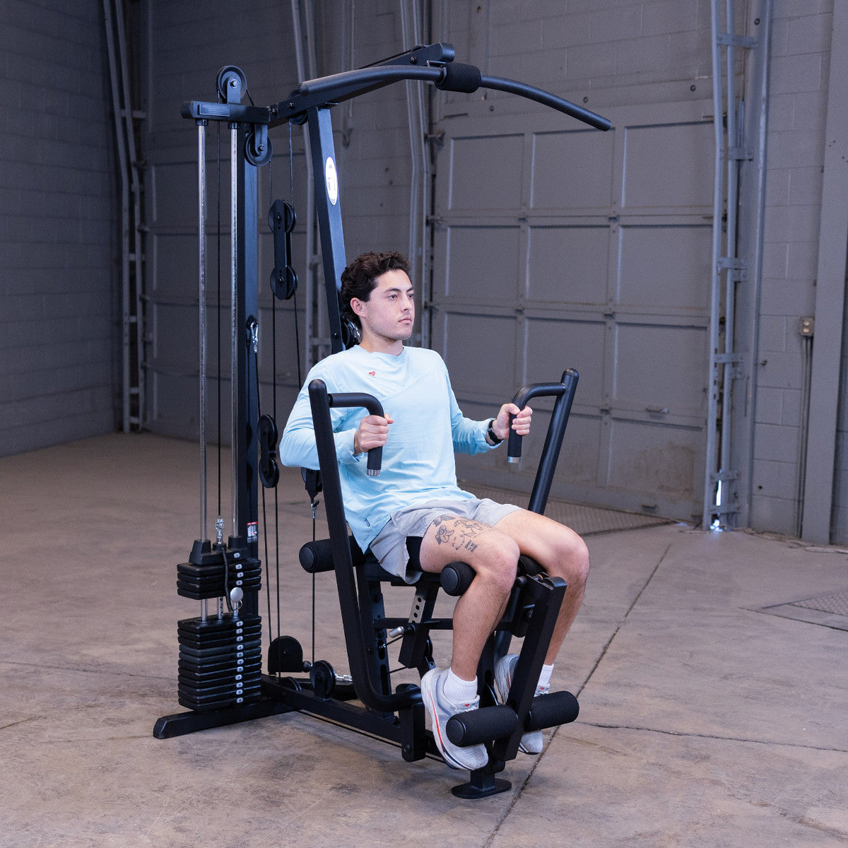 Body-Solid G1B Multi-Station Home Gym exercises